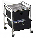 Pibbs - 2-Drawer Cart Metal Frame