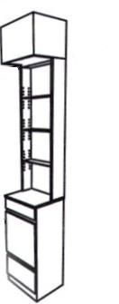 Takara Belmont - Koken Portfolio Technica Styling Unit End Tower