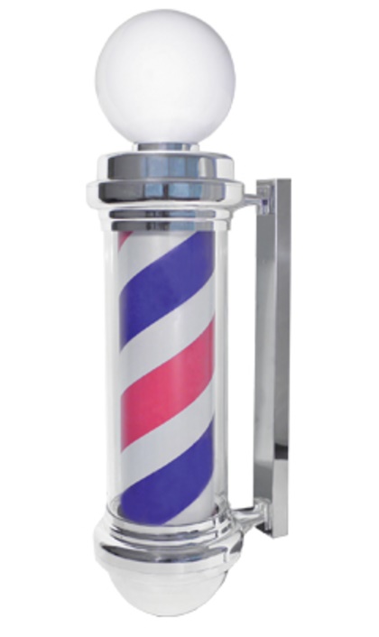 Samson - Barber Pole Light-Up Revolving Pole