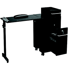 Pibbs - Manicure Table Folding Leg - Black